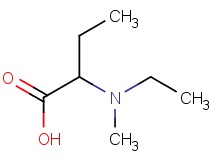 2-[ethyl(methyl)amino]butanoic acid