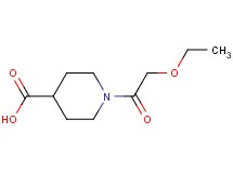 1-(ethoxyacetyl)-4-piperidinecarboxylic acid