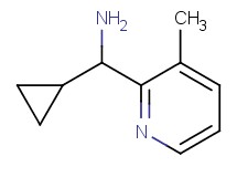 1-cyclopropyl-1-(3-methyl-2-pyridinyl)methanamine