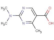 2-(dimethylamino)-4-methyl-5-pyrimidinecarboxylic acid 2-(dimethylamino)-4-methyl-5-pyrimidinecarboxylic acid