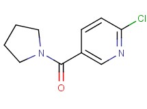2-chloro-5-(1-pyrrolidinylcarbonyl)pyridine