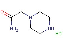 2-(1-piperazinyl)acetamide hydrochloride