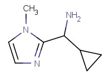 1-cyclopropyl-1-(1-methyl-1H-imidazol-2-yl)methanamine