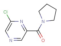 2-chloro-6-(1-pyrrolidinylcarbonyl)pyrazine