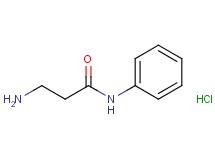 N~1~-phenyl-beta-alaninamide hydrochloride