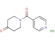 1-isonicotinoyl-4-piperidinone hydrochloride