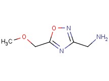 1-[5-(methoxymethyl)-1,2,4-oxadiazol-3-yl]methanamine