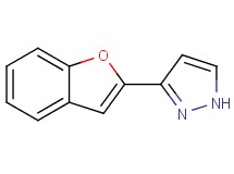 3-(1-benzofuran-2-yl)-1H-pyrazole