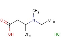 3-[ethyl(methyl)amino]butanoic acid hydrochloride