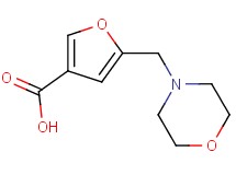5-(4-morpholinylmethyl)-3-furoic acid