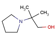 2-methyl-2-(1-pyrrolidinyl)-1-propanol