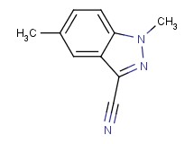 1,5-dimethyl-1H-indazole-3-carbonitrile