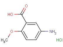 5-amino-2-methoxybenzoic acid hydrochloride
