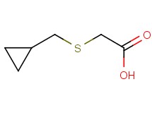 [(cyclopropylmethyl)thio]acetic acid