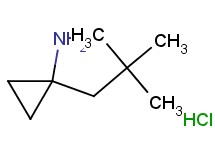 [1-(2,2-dimethylpropyl)cyclopropyl]amine hydrochloride