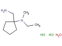 [1-(aminomethyl)cyclopentyl]ethyl(methyl)amine dihydrochloride hydrate