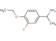 1-(4-ethoxy-3-fluorophenyl)ethanamine
