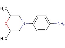 4-(2,6-dimethyl-4-morpholinyl)aniline