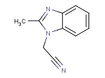(2-methyl-1H-benzimidazol-1-yl)acetonitrile