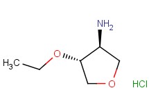 trans-4-ethoxytetrahydro-3-furanyl]amine hydrochloride