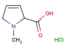 1-methyl-2,5-dihydro-1H-pyrrole-2-carboxylic acid hydrochloride