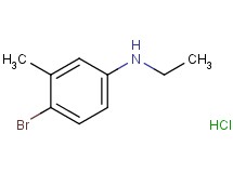 (4-bromo-3-methylphenyl)ethylamine hydrochloride