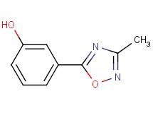 3-(3-methyl-1,2,4-oxadiazol-5-yl)phenol