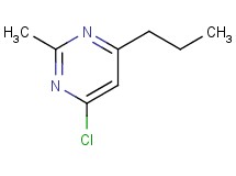 4-chloro-2-methyl-6-propylpyrimidine