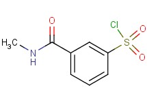 3-[(methylamino)carbonyl]benzenesulfonyl chloride