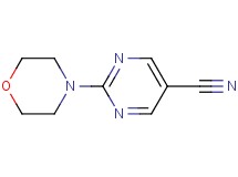 2-(4-morpholinyl)-5-pyrimidinecarbonitrile