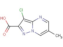 3-chloro-6-methylpyrazolo[1,5-a]pyrimidine-2-carboxylic acid