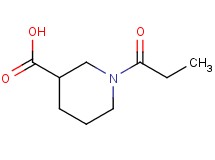 1-propionyl-3-piperidinecarboxylic acid