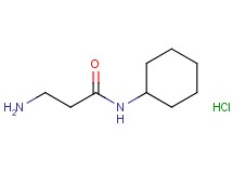 N~1~-cyclohexyl-beta-alaninamide hydrochloride
