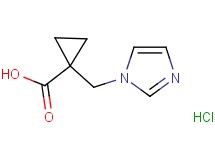 1-(1H-imidazol-1-ylmethyl)cyclopropanecarboxylic acid hydrochloride