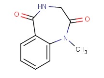 1-methyl-3,4-dihydro-1H-1,4-benzodiazepine-2,5-dione 1-methyl-3,4-dihydro-1H-1,4-benzodiazepine-2,5-dione