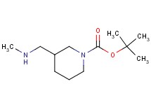 tert-butyl 3-[(methylamino)methyl]-1-piperidinecarboxylate