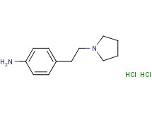 {4-[2-(1-pyrrolidinyl)ethyl]phenyl}amine dihydrochloride