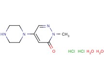 2-methyl-5-(1-piperazinyl)-3(2H)-pyridazinone dihydrochloride dihydrate