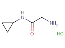N~1~-cyclopropylglycinamide hydrochloride