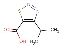 4-isopropyl-1,2,3-thiadiazole-5-carboxylic acid 4-isopropyl-1,2,3-thiadiazole-5-carboxylic acid