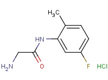 N~1~-(5-fluoro-2-methylphenyl)glycinamide hydrochloride