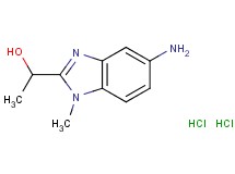 1-(5-amino-1-methyl-1H-benzimidazol-2-yl)ethanol dihydrochloride