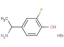 4-(1-aminoethyl)-2-fluorophenol hydrobromide