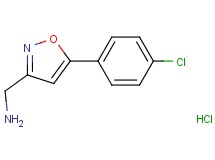 {[5-(4-chlorophenyl)-3-isoxazolyl]methyl}amine hydrochloride