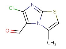 6-chloro-3-methylimidazo[2,1-b][1,3]thiazole-5-carbaldehyde