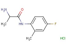 N~1~-(4-fluoro-2-methylphenyl)alaninamide hydrochloride