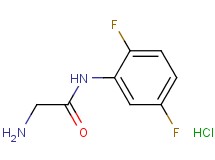 N~1~-(2,5-difluorophenyl)glycinamide hydrochloride
