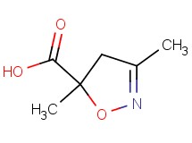 3,5-dimethyl-4,5-dihydro-5-isoxazolecarboxylic acid