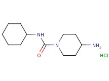 4-amino-N-cyclohexyl-1-piperidinecarboxamide hydrochloride 4-amino-N-cyclohexyl-1-piperidinecarboxamide hydrochloride