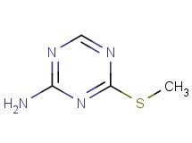 4-(methylthio)-1,3,5-triazin-2-amine